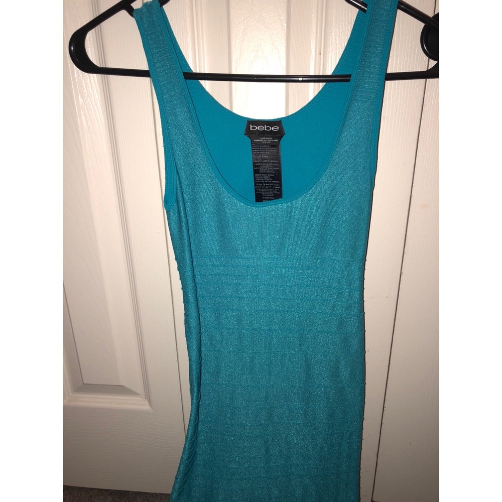 Women’s Aqua Blue Bebe Dress